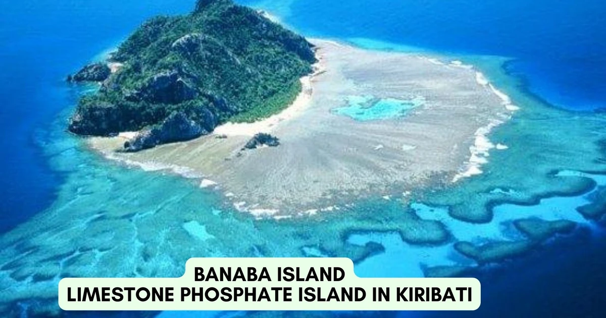 Banaba Island - Limestone Phosphate Island In Kiribati